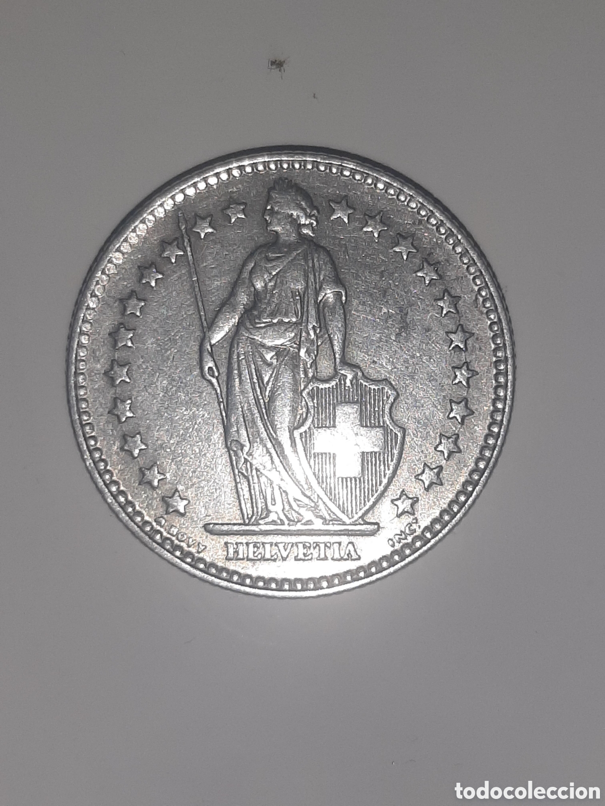 Monedas antiguas de Europa: SUIZA 2 FRANCOS 1931 B PLATA