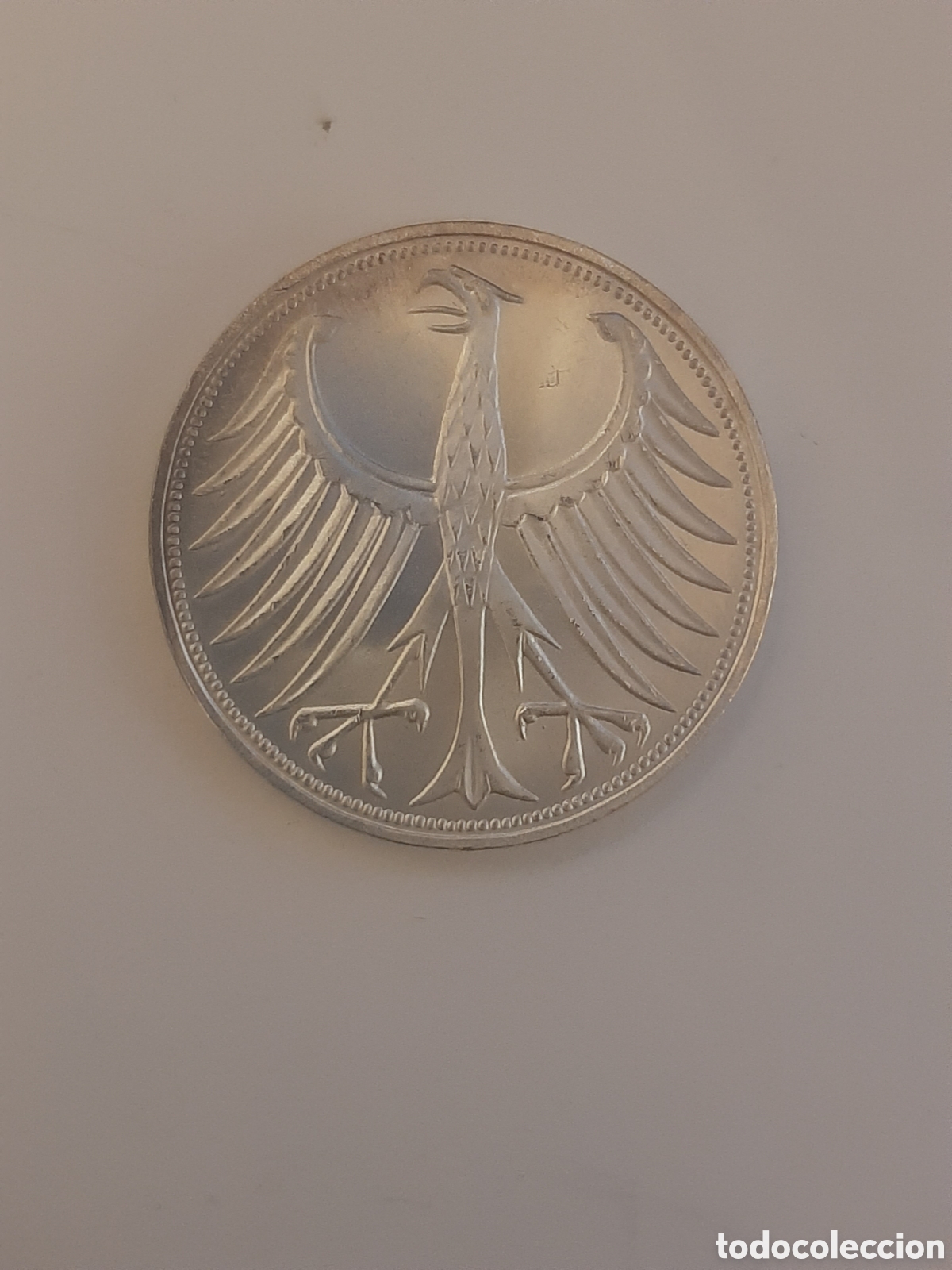 Monedas antiguas de Europa: ALEMANIA REPUBLICA FEDERAL 5 MARCOS 1974 F PLATA S/C