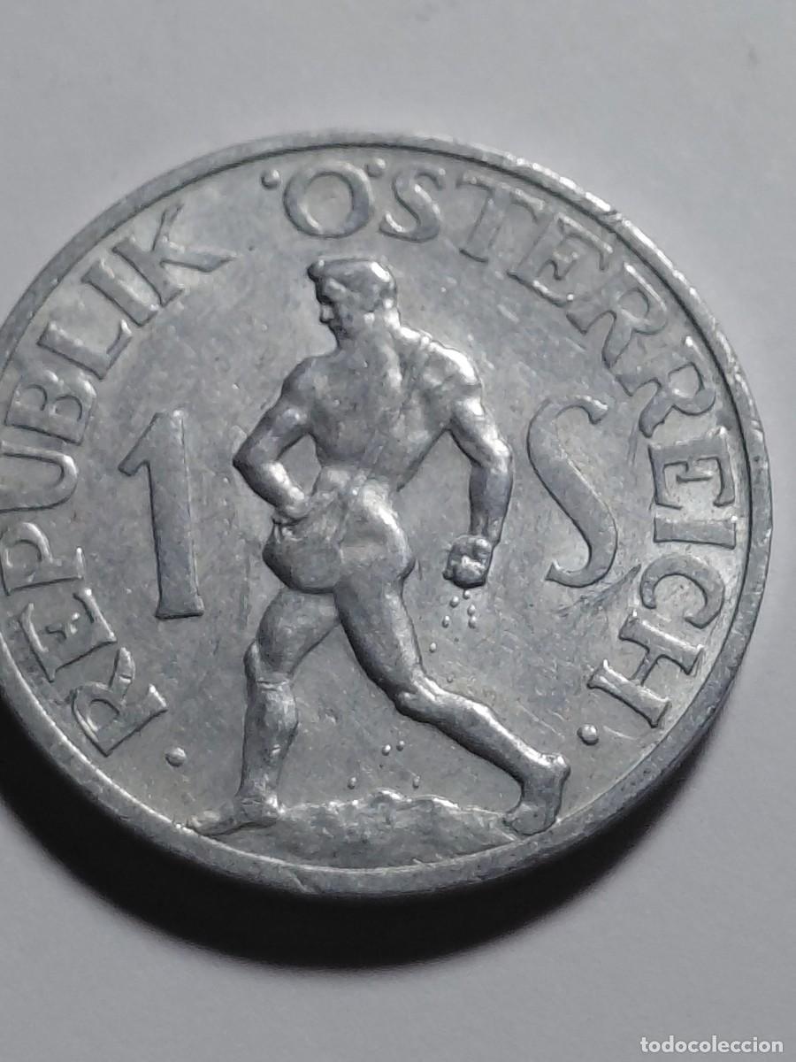 Monedas antiguas de Europa: AUSTRIA - 1 SHILLING 1957 KM2871