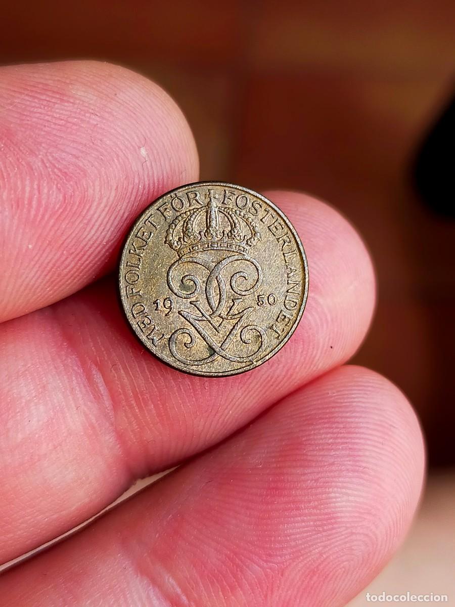 Monedas antiguas de Europa: MONEDA DE 1 UN ORE SUECIA 1950 MUY BUENA CONSERVACION