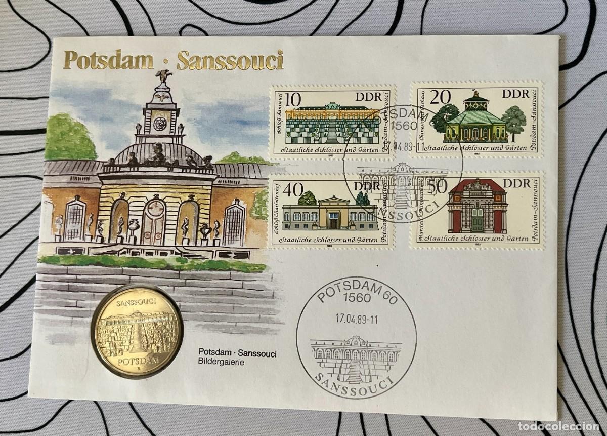 Monedas antiguas de Europa: 5 Marcos Ed. Limitada 1989 (Potsdam, Alemania).