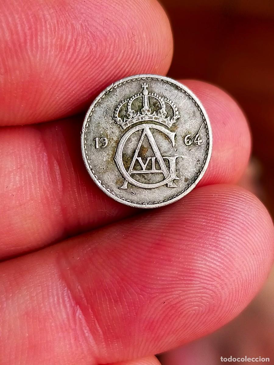 Monedas antiguas de Europa: MONEDA DE 25 VEINTICINCO ORE SUECIA 1964 U MUY BUENA CONSERVACION
