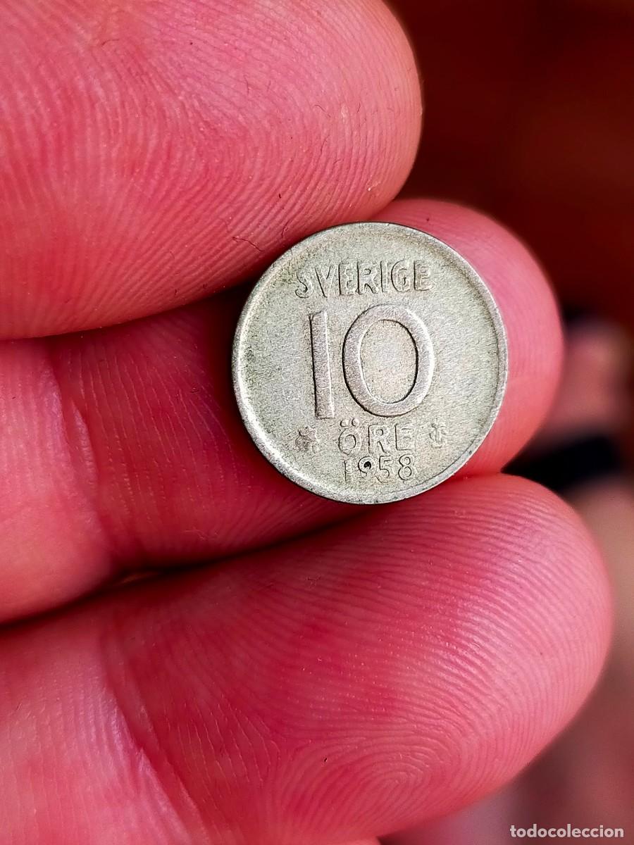 Monedas antiguas de Europa: MONEDA DE 10 DIEZ ORE SUECIA 1958 TS MUY BUENA CONSERVACION