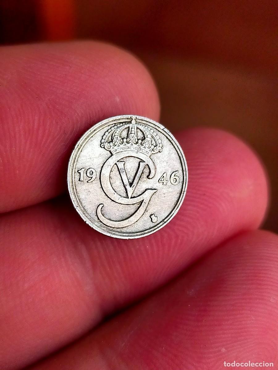 Monedas antiguas de Europa: MONEDA DE 10 DIEZ ORE SUECIA 1946 MUY BUENA CONSERVACION