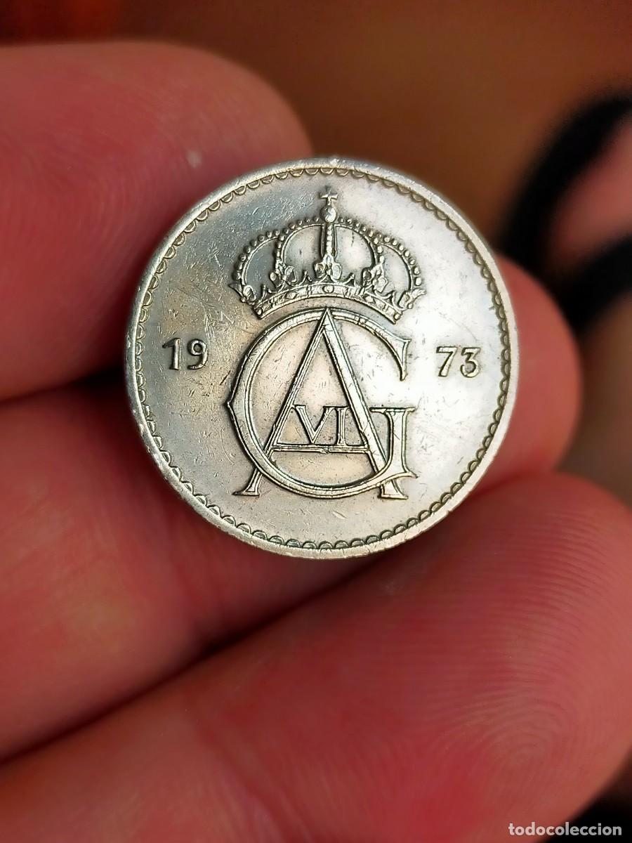 Monedas antiguas de Europa: MONEDA DE 50 CINCUENTA ORE SUECIA 1973 U MUY BUENA CONSERVACION