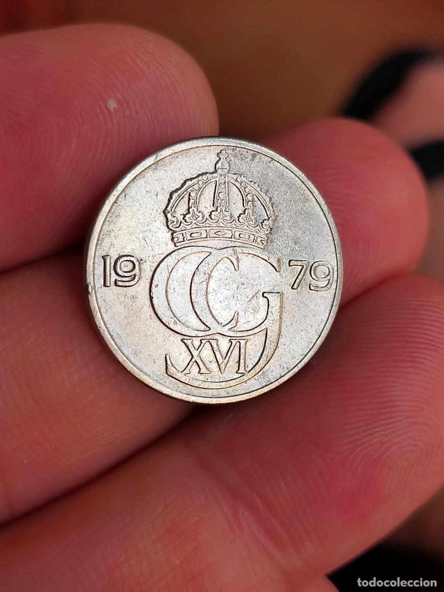 Monedas antiguas de Europa: MONEDA DE 50 CINCUENTA ORE SUECIA 1979 U MUY BUENA CONSERVACION