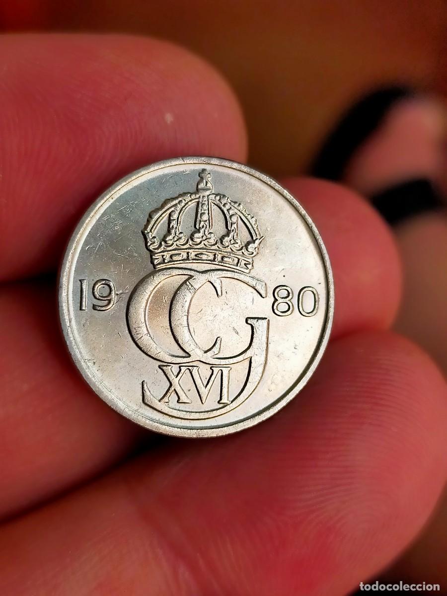 Monedas antiguas de Europa: MONEDA DE 50 CINCUENTA ORE SUECIA 1980 U MUY BUENA CONSERVACION