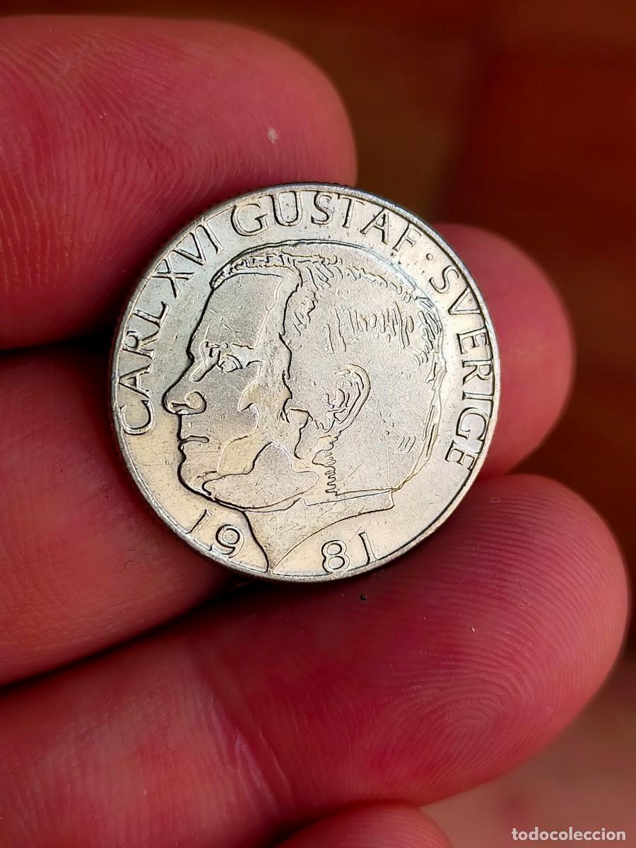 Monedas antiguas de Europa: MONEDA DE 1 UNA CORONA KRONA SUECIA 1981 U MUY BUENA CONSERVACION