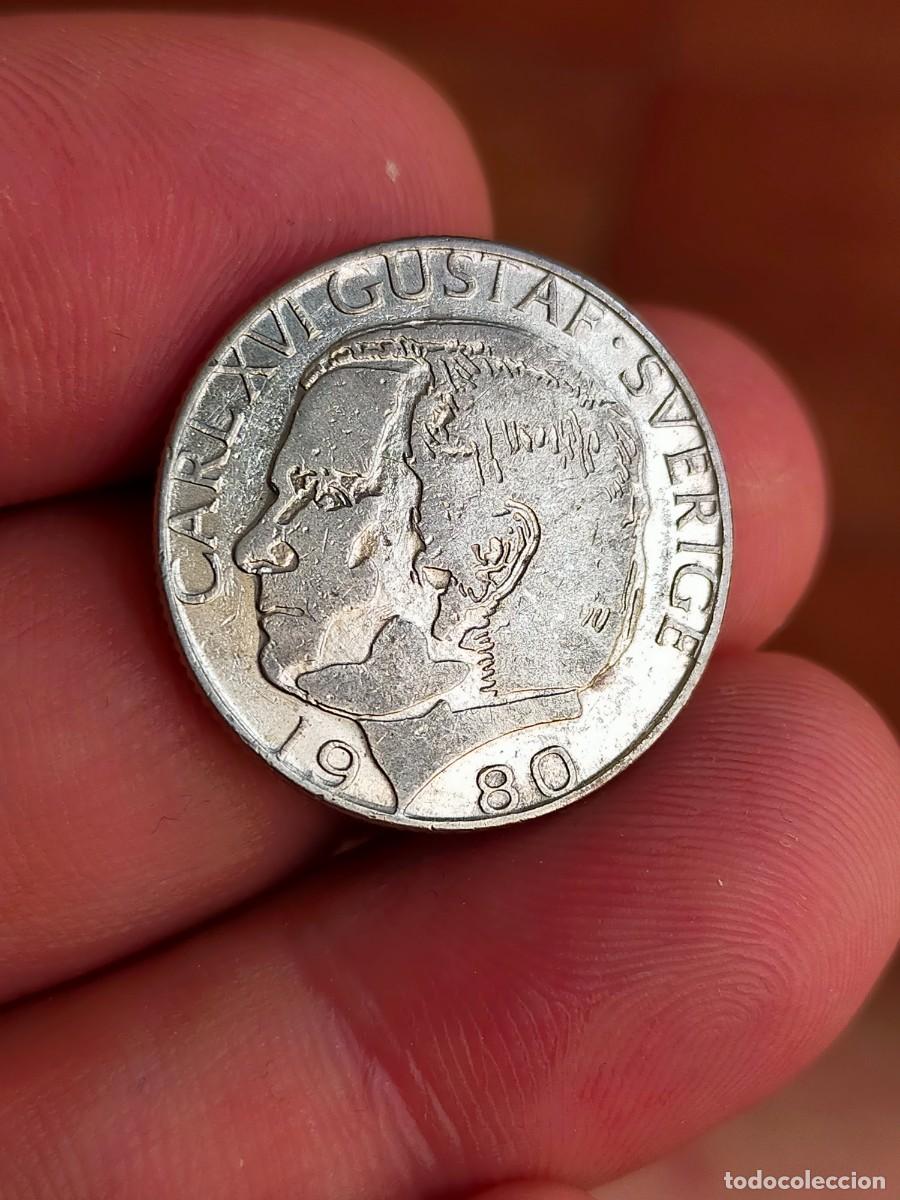 Monedas antiguas de Europa: MONEDA DE 1 UNA CORONA KRONA SUECIA 1980 U MUY BUENA CONSERVACION