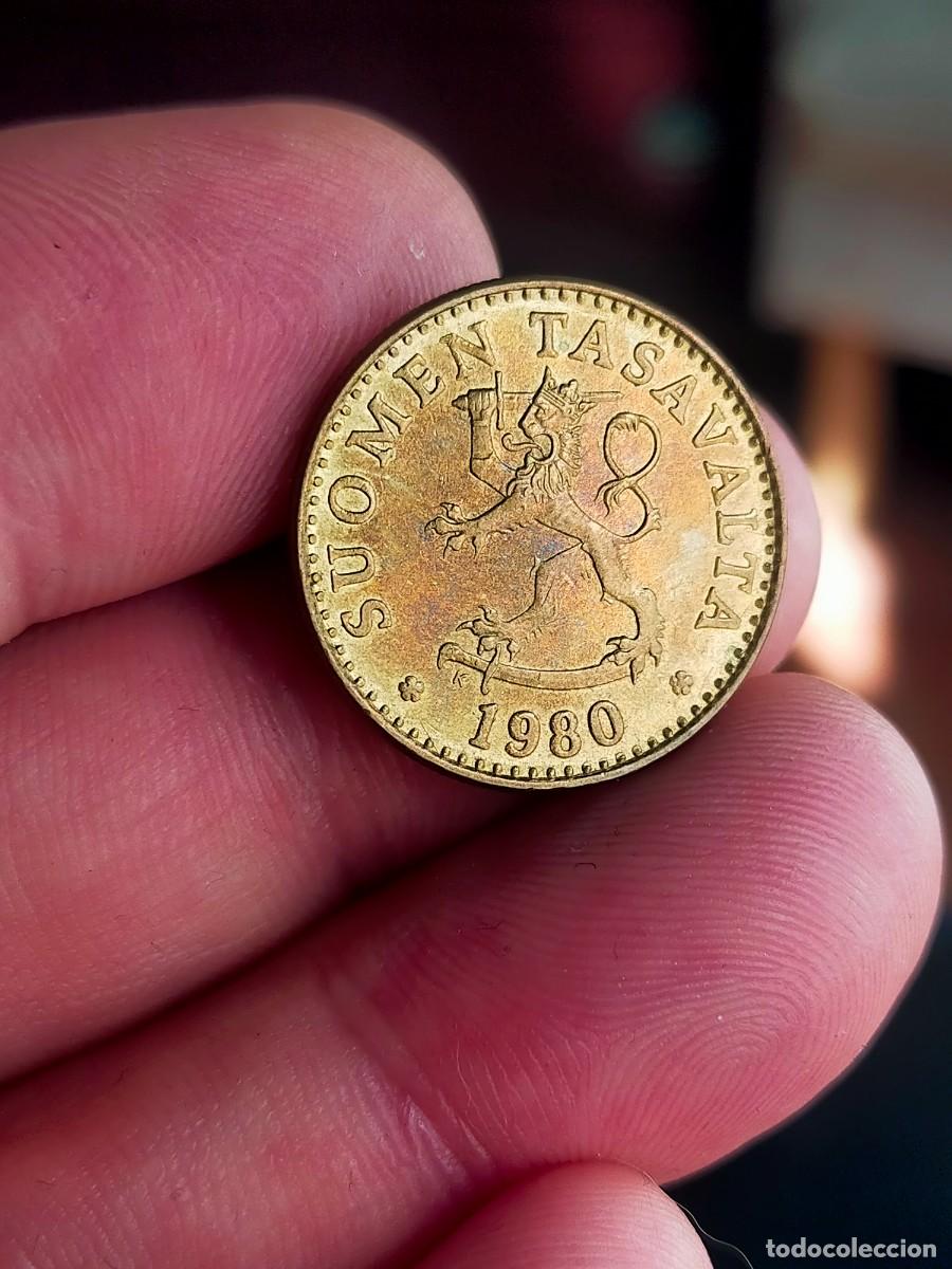 Monedas antiguas de Europa: MONEDA DE 20 VEINTE PENNIA FILANDIA 1980 MUY BUENA CONSERVACION SUOMEN TASAVALTA