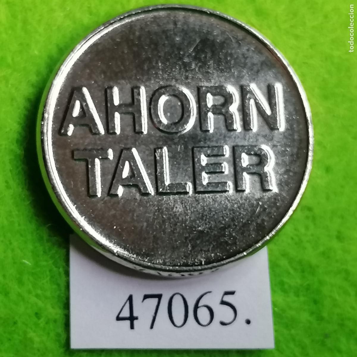 Monedas antiguas de Europa: Ficha Alemania, Ahorn Taler, Apotheke, Farmacia, Token, jet&oacute;n