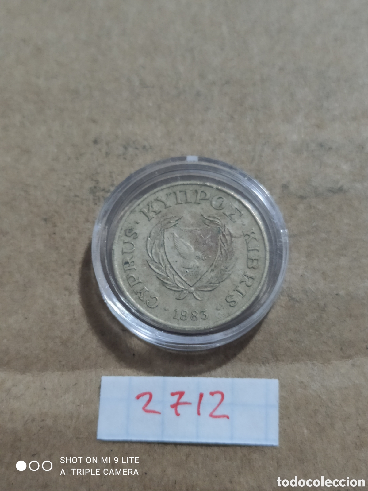 Monedas antiguas de Europa: 2 Penny de chipre 1983