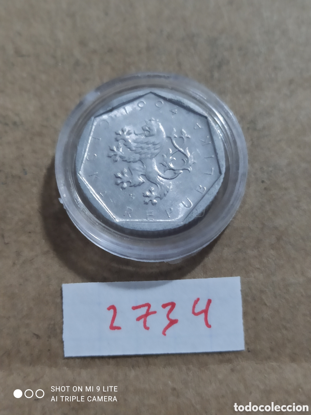 Alte M&uuml;nzen aus Europa: 20 haleru republica checa 1994
