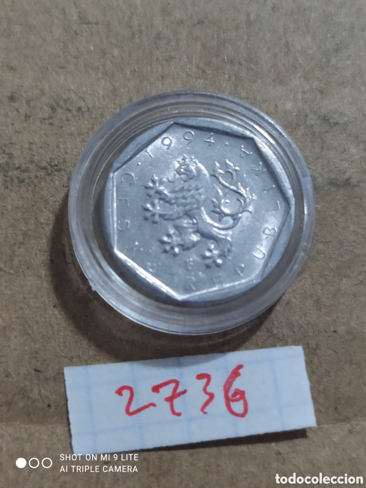 Alte M&uuml;nzen aus Europa: 20 haleru de Republica Checa 1994