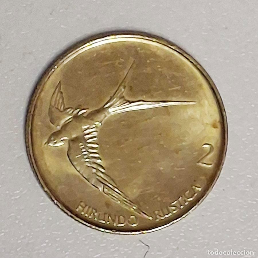 Monedas antiguas de Europa: Eslovenia de 2 Tolarja, 1993