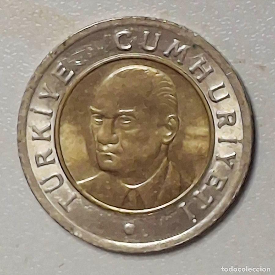 Monedas antiguas de Europa: 1 Nueva Lira Turca 2005