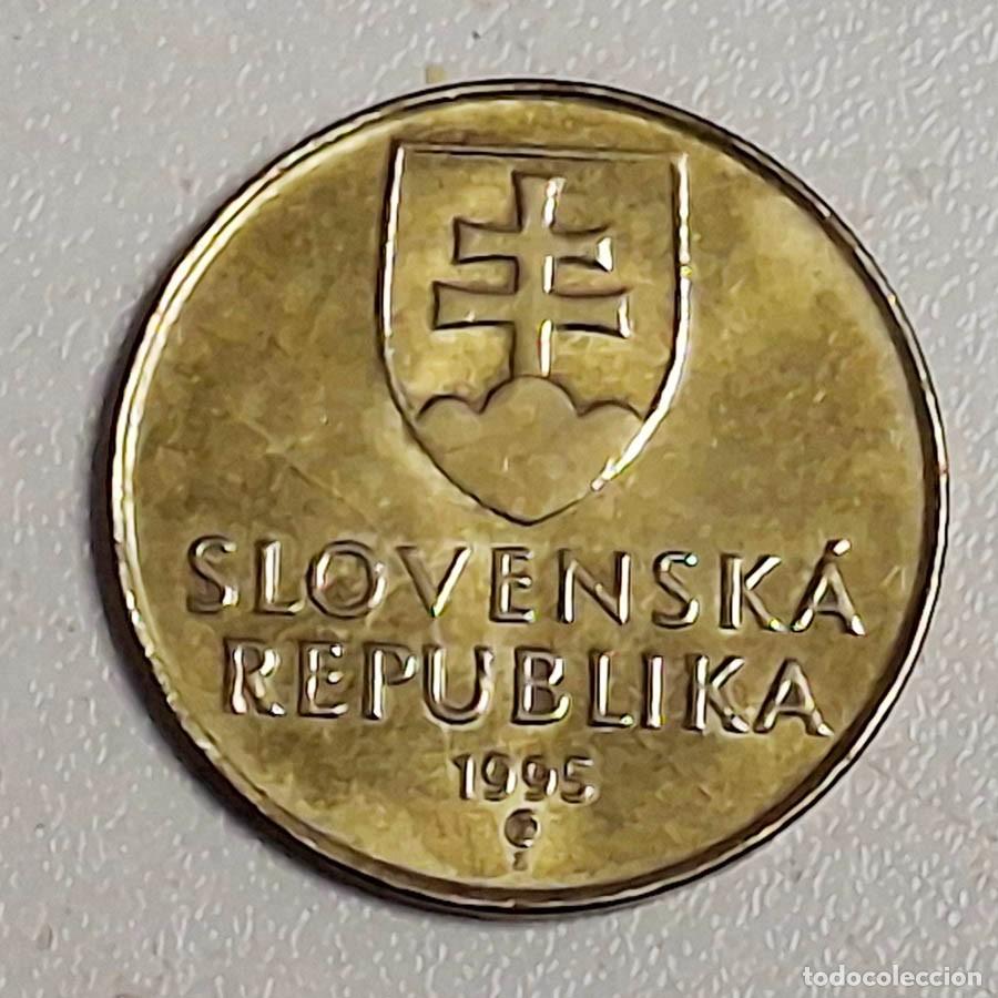 Monedas antiguas de Europa: 10 Koruna de la Rep&uacute;blica Eslovaca de 1995