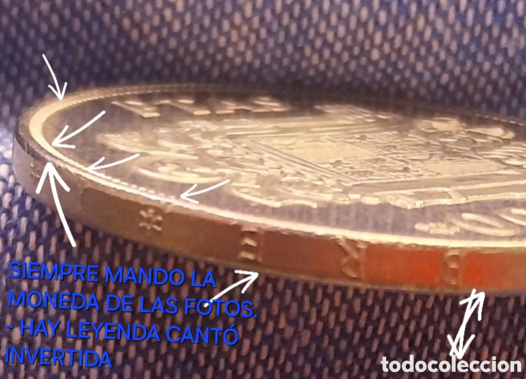 Monete antiche di Europa: Moneda 100ptas Espa&ntilde;olas 1975 Rey ERRORES &rdquo;&rdquo;EBC&rdquo;&rdquo;Transici&oacute;n