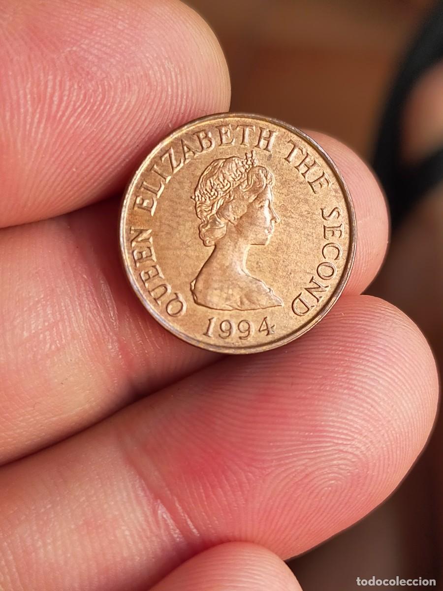 Monnaies anciennes de Europe: MONEDA DE 1 UN PENNY PENIQUE BAILIWICK OF JERSEY 1994 BUENA CONSERVACION