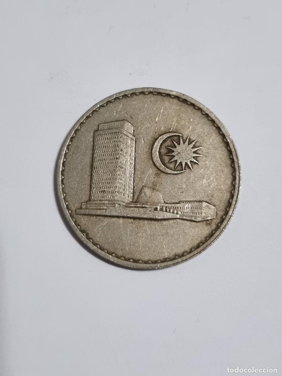 Monedas antiguas de Europa: Antigua Moneda Malasya 50 Sen 1967 Malasia Internacional Mundo Coleccionista