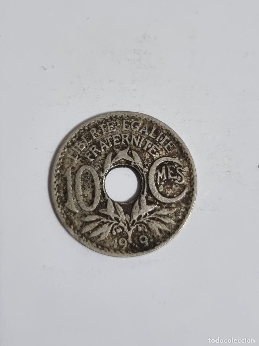 Monedas antiguas de Europa: Antigua Moneda Francia 10 Centimos 1949 Internacional Mundo Coleccionista