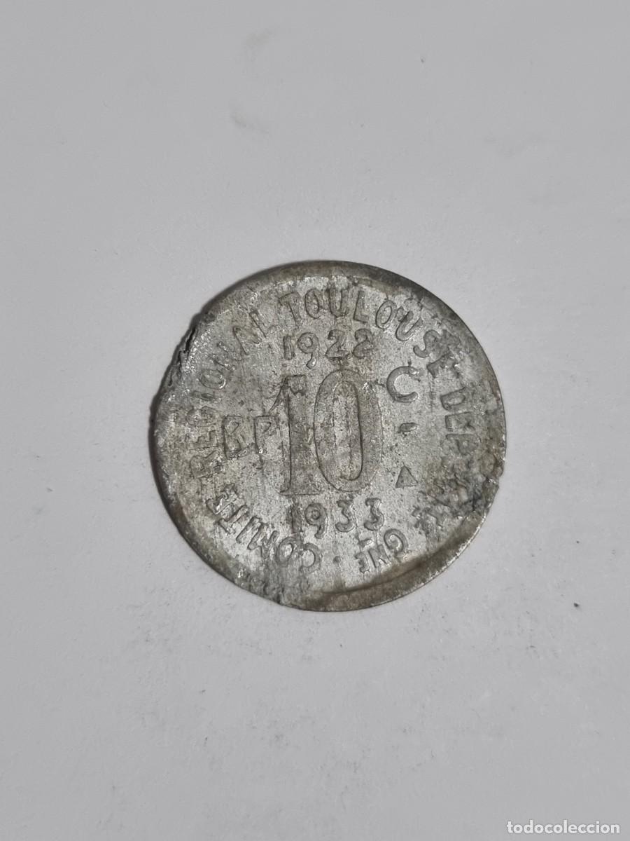 Monedas antiguas de Europa: Antigua Moneda Francia 10 Centimos 1922 1933 Internacional Mundo Coleccionista