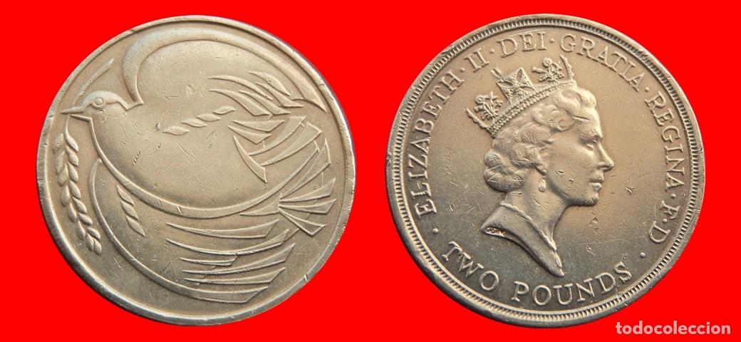 Monedas antiguas de Europa: 2 LIBRAS POUNDS 1995 INGLATERRA REINO UNIDO-150074