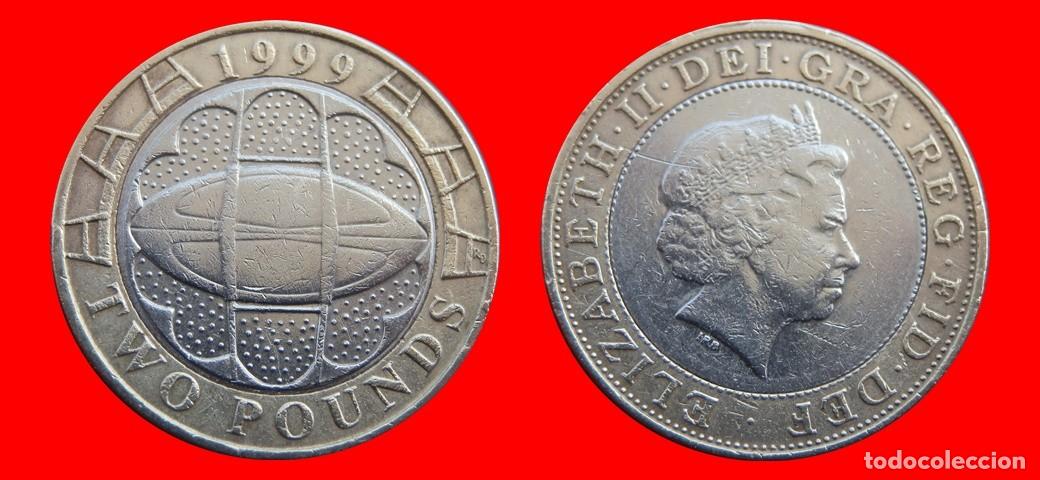 Monedas antiguas de Europa: 2 LIBRAS POUNDS 1999 INGLATERRA REINO UNIDO-150075
