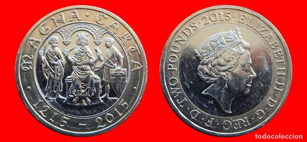 Monedas antiguas de Europa: 2 LIBRAS POUNDS 2015 INGLATERRA REINO UNIDO-150088