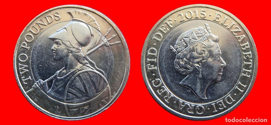 Monedas antiguas de Europa: 2 LIBRAS POUNDS 2015 INGLATERRA REINO UNIDO-150089