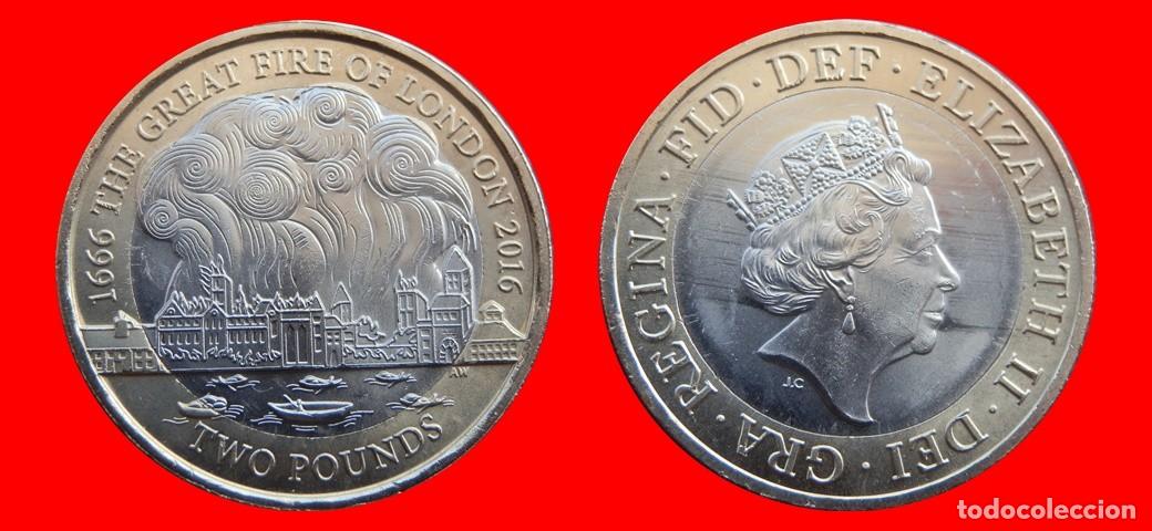 Monedas antiguas de Europa: 2 LIBRAS POUNDS 2016 INGLATERRA REINO UNIDO-150091