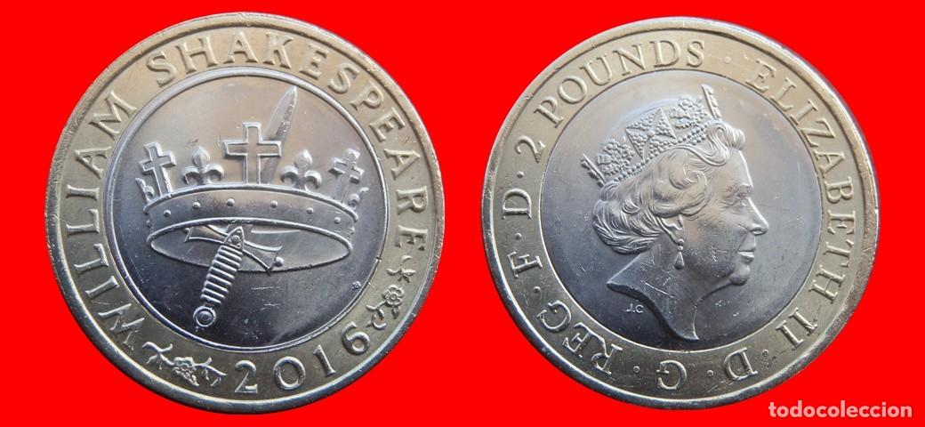 Monedas antiguas de Europa: 2 LIBRAS POUNDS 2016 INGLATERRA REINO UNIDO-150092