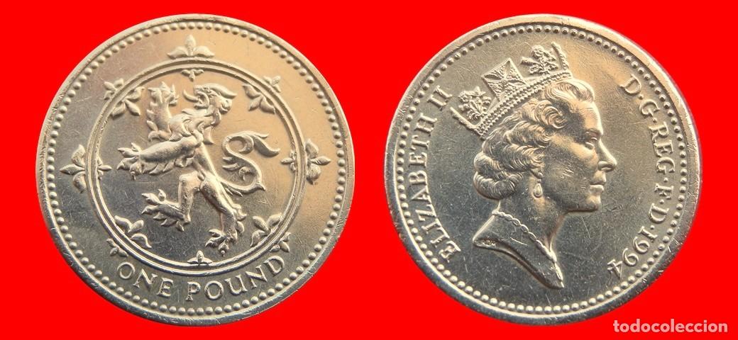 Monedas antiguas de Europa: 1 LIBRA POUND 1994 INGLATERRA REINO UNIDO-150094