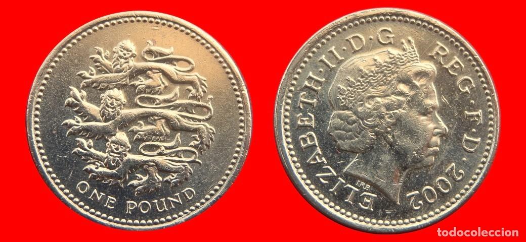 Monedas antiguas de Europa: 1 LIBRA POUND 2002 INGLATERRA REINO UNIDO-150098