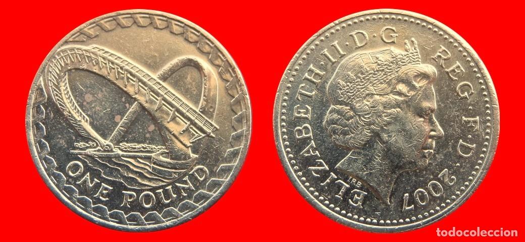 Monedas antiguas de Europa: 1 LIBRA POUND 2007 INGLATERRA REINO UNIDO-150099
