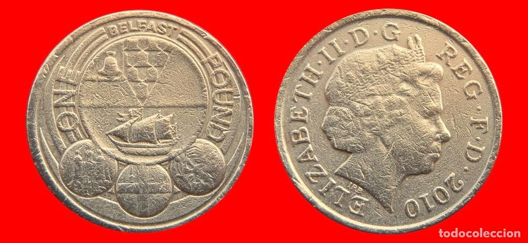 Monedas antiguas de Europa: 1 LIBRA POUND 2010 INGLATERRA REINO UNIDO-150100