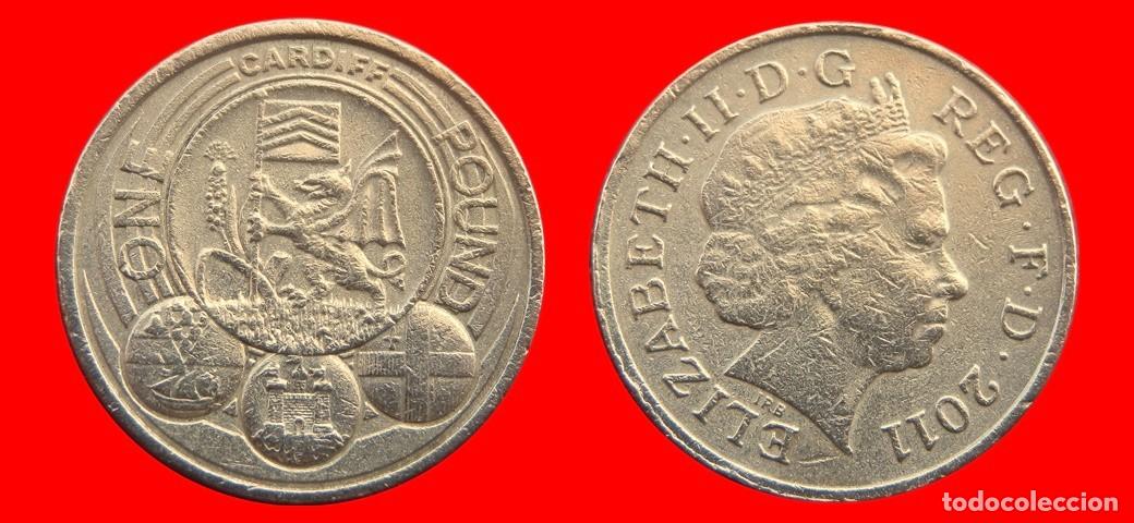 Monedas antiguas de Europa: 1 LIBRA POUND 2011 INGLATERRA REINO UNIDO-150101