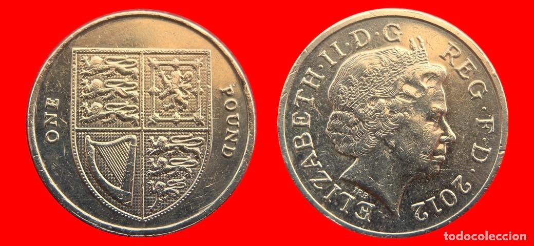 Monedas antiguas de Europa: 1 LIBRA POUND 2012 INGLATERRA REINO UNIDO-150102