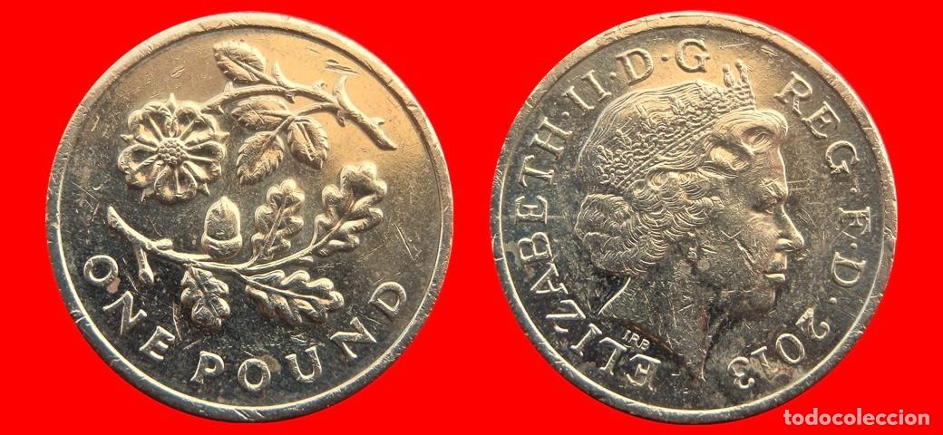 Monedas antiguas de Europa: 1 LIBRA POUND 2013 INGLATERRA REINO UNIDO-150103