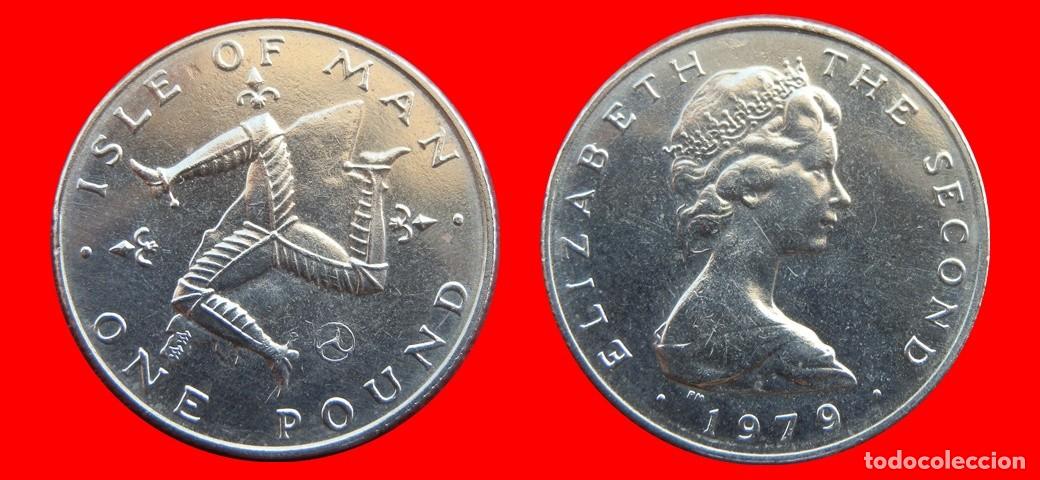 Monedas antiguas de Europa: 1 LIBRA POUND 1979 ISLA DE MAN-150107