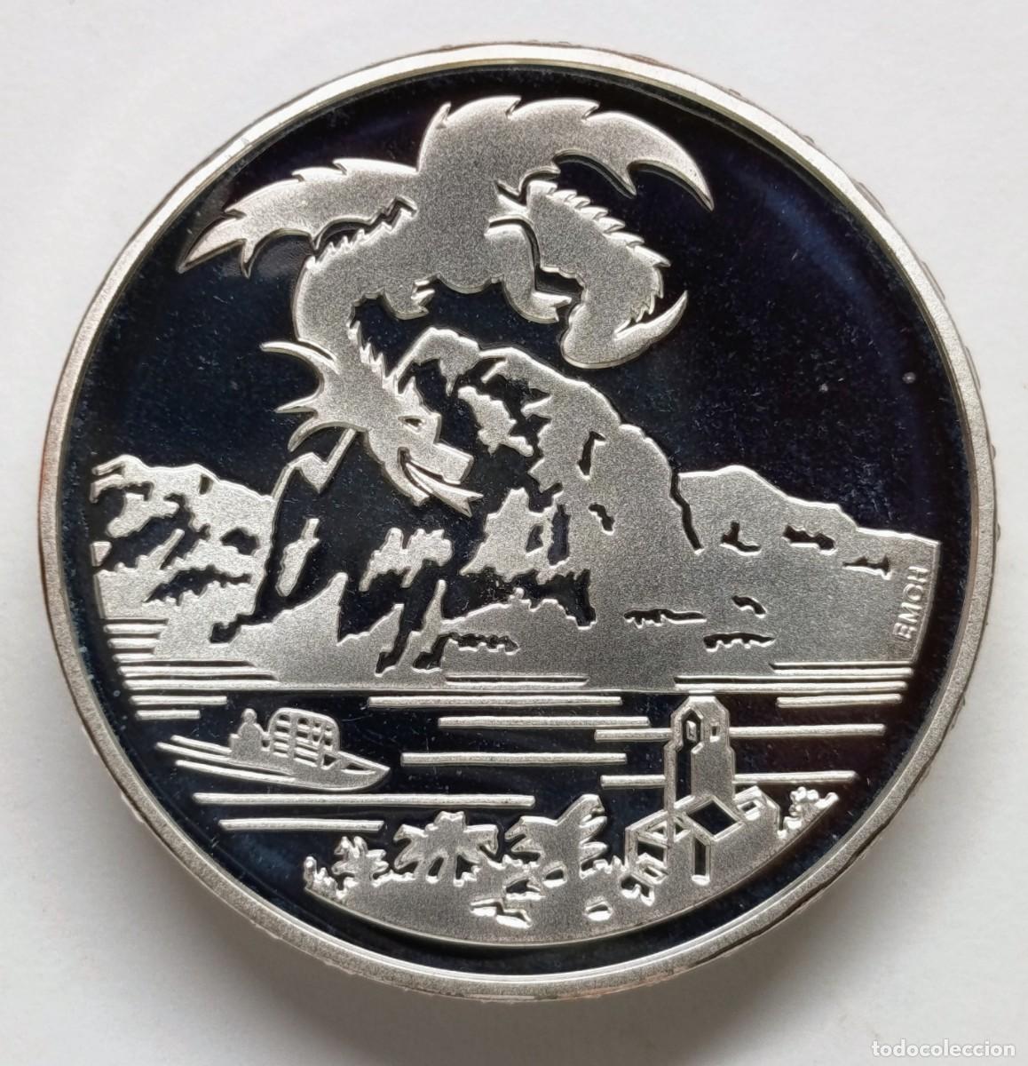Monedas antiguas de Europa: SUIZA 7 MONEDAS DE 20 FRANCOS. 1991 A 1996. 20 GRAMOS DE PLATA 0,835. SIN CIRCULAR (LA MAYOR&Iacute;A FDC)