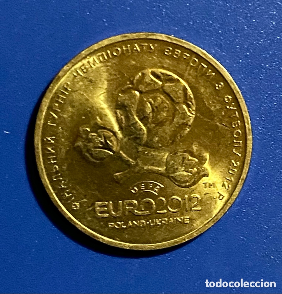 Monedas antiguas de Europa: Ucrania 2013 UEFA 1 Grivna
