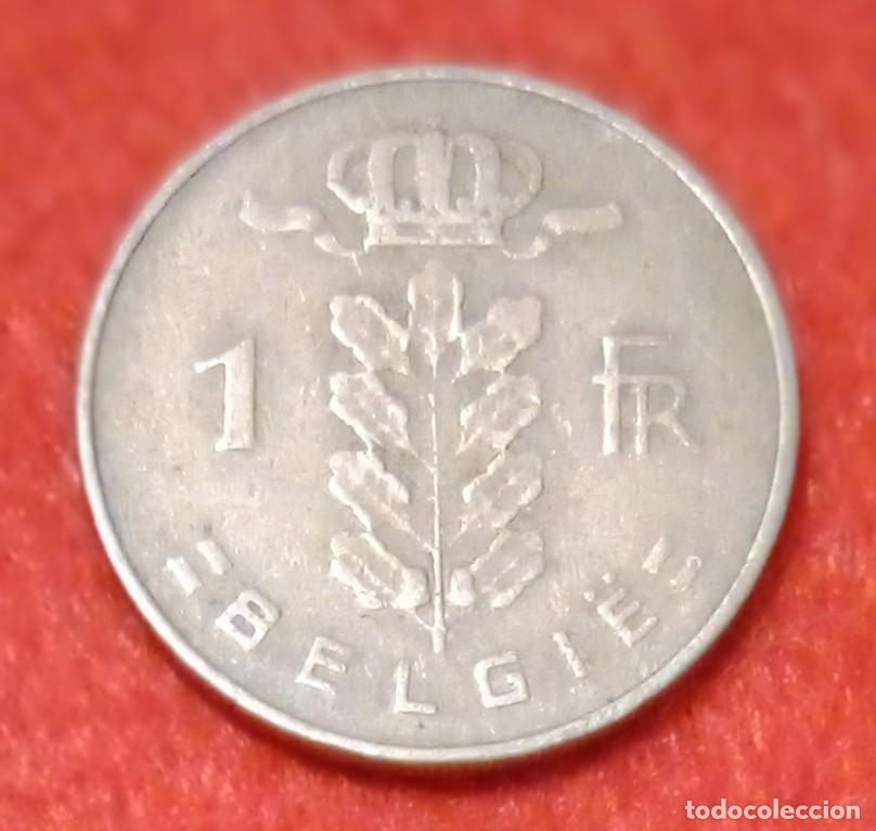 Monedas antiguas de Europa: MONEDA DE B&Eacute;LGICA 1961 - 1 FRANCO - COBRE-N&Iacute;QUEL