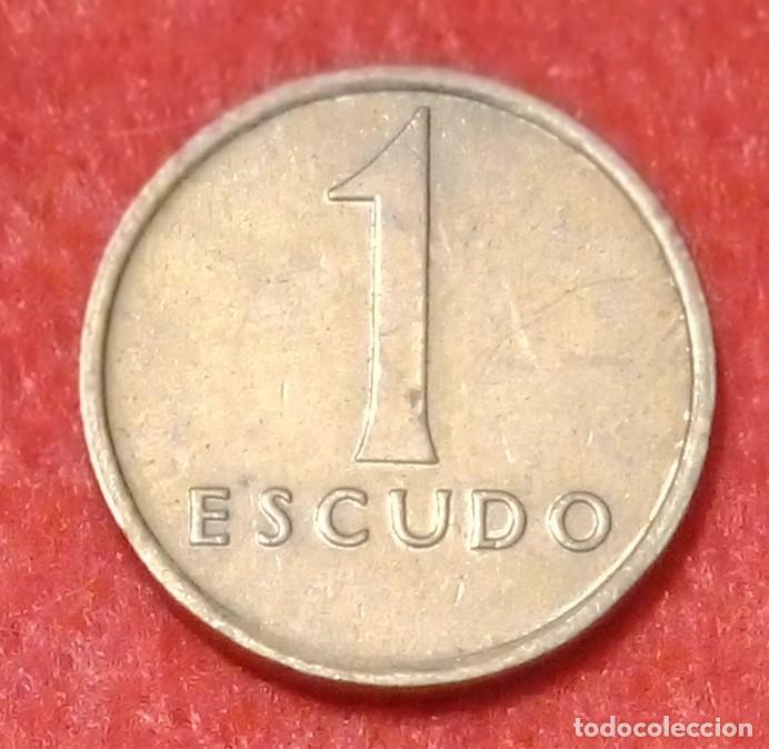 Monedas antiguas de Europa: MONEDA DE PORTUGAL 1982 - 1 ESCUDO - N&Iacute;QUEL-LAT&Oacute;N