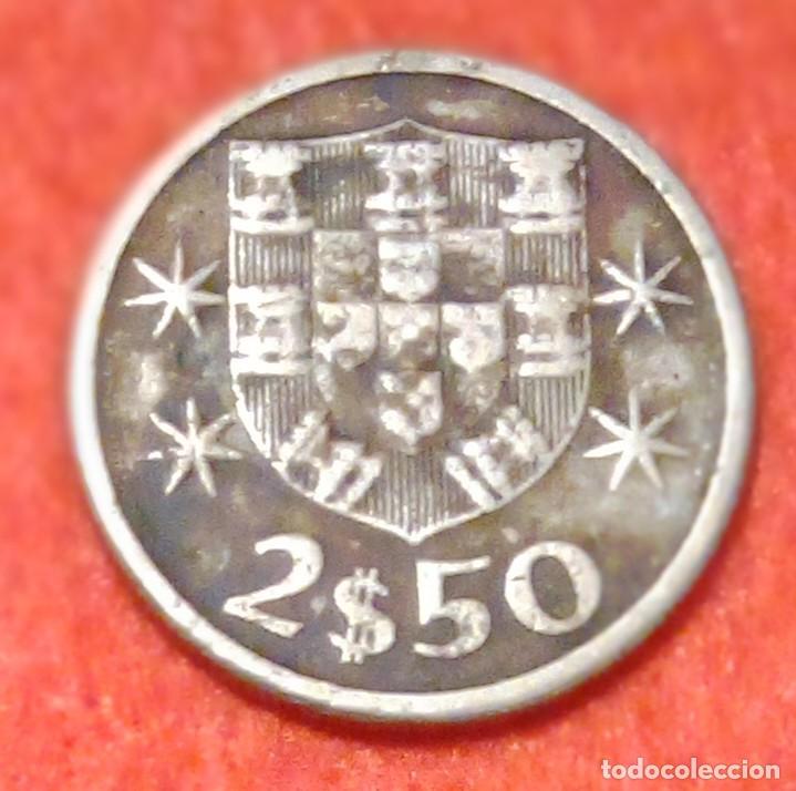 Monedas antiguas de Europa: MONEDA DE PORTUGAL 1963 - 2.5 ESCUDOS - COBRE-N&Iacute;QUEL
