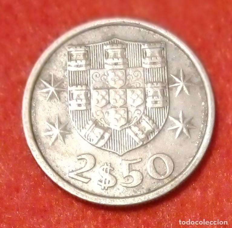 Monedas antiguas de Europa: MONEDA DE PORTUGAL 1980 - 2.5 ESCUDOS - COBRE-N&Iacute;QUEL