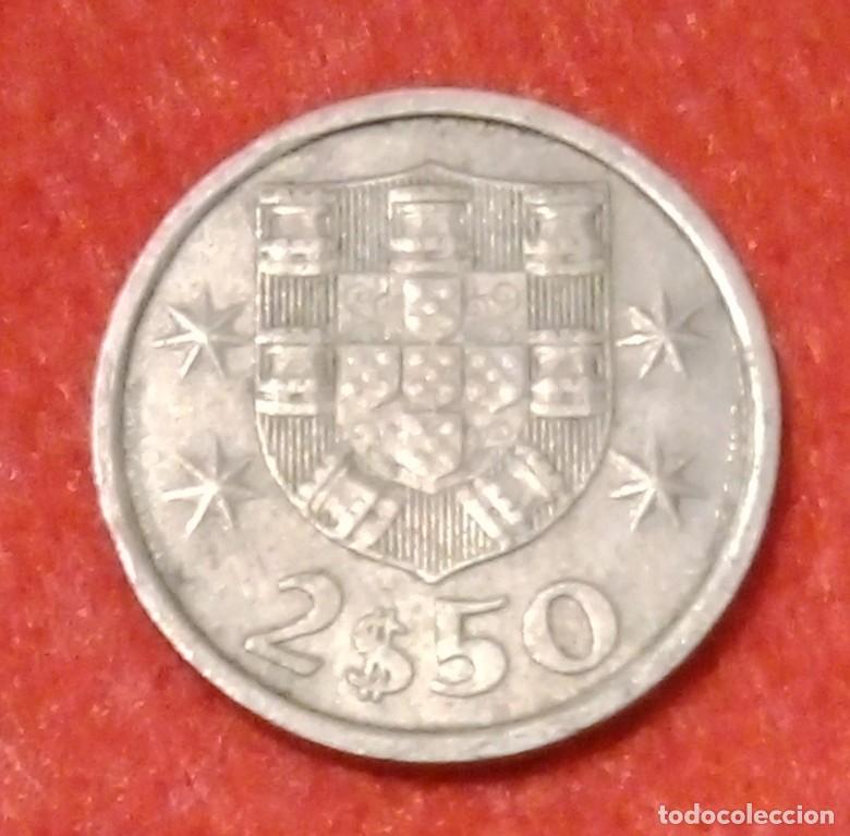 Monedas antiguas de Europa: MONEDA DE PORTUGAL 1980 - 2.5 ESCUDOS - COBRE-N&Iacute;QUEL (2)