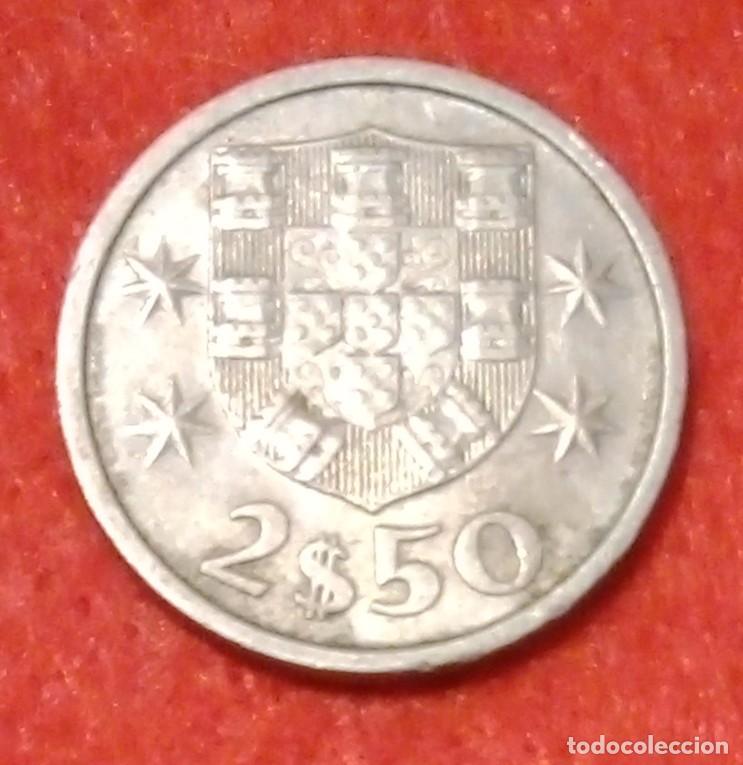 Monedas antiguas de Europa: MONEDA DE PORTUGAL 1982 - 2.5 ESCUDOS - COBRE-N&Iacute;QUEL
