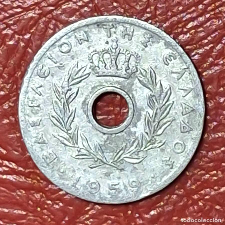 Monedas antiguas de Europa: 20 Lepta de Grecia moneda