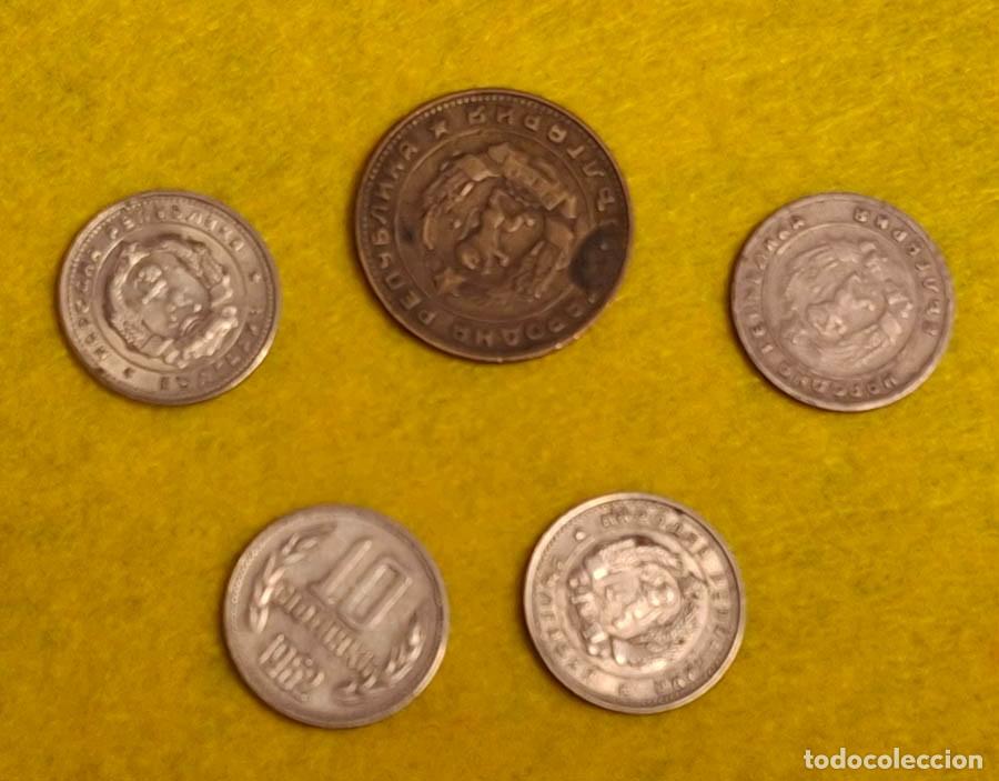 Monedas antiguas de Europa: 5 monedas de Bulgaria